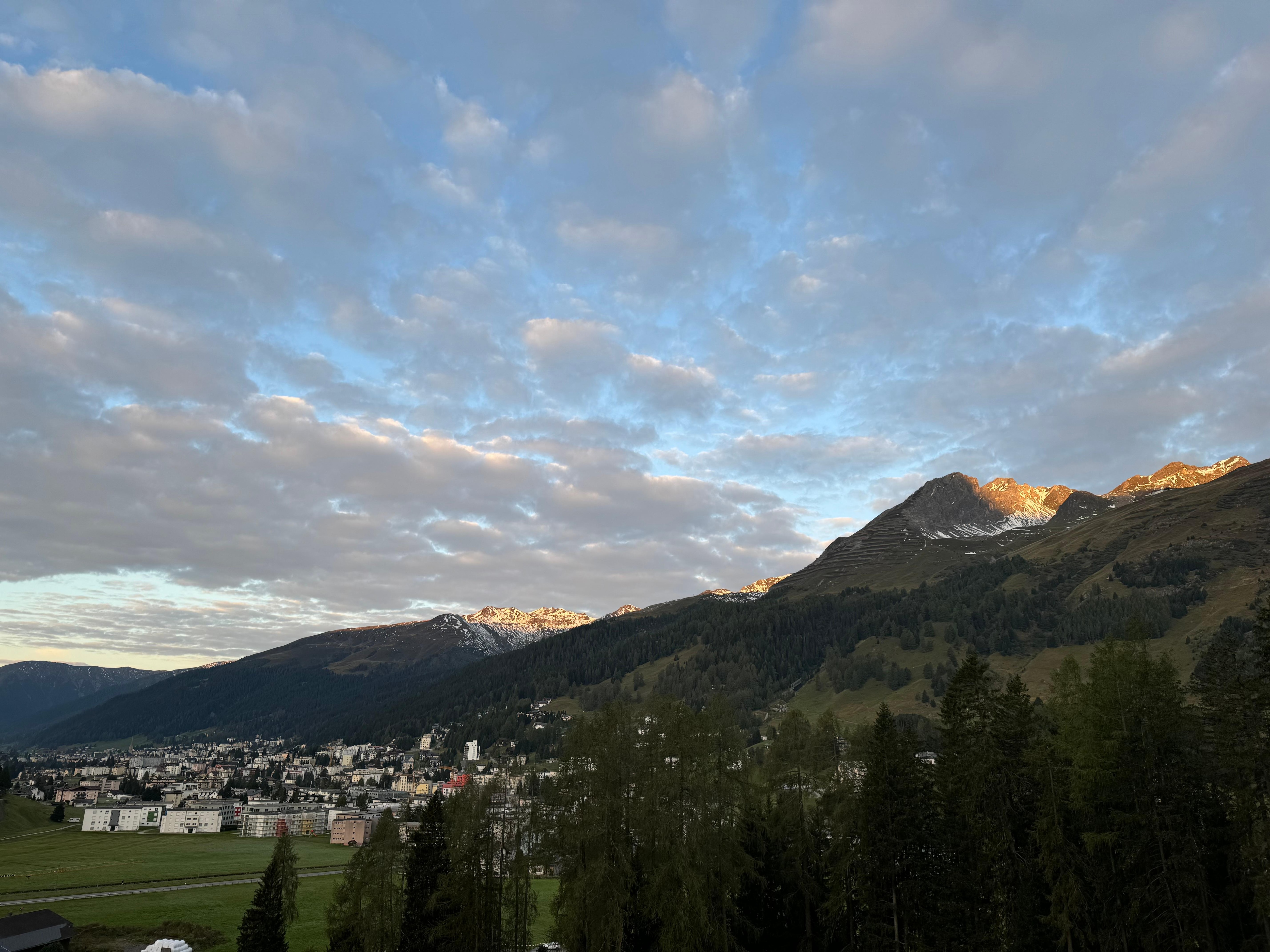 Ausblick von unserem Zimmer