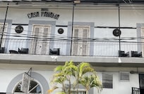 Front from across at the park