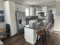 This is the kitchen area. Very nice.