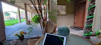 Patio où j'ai beaucoup séjourné....