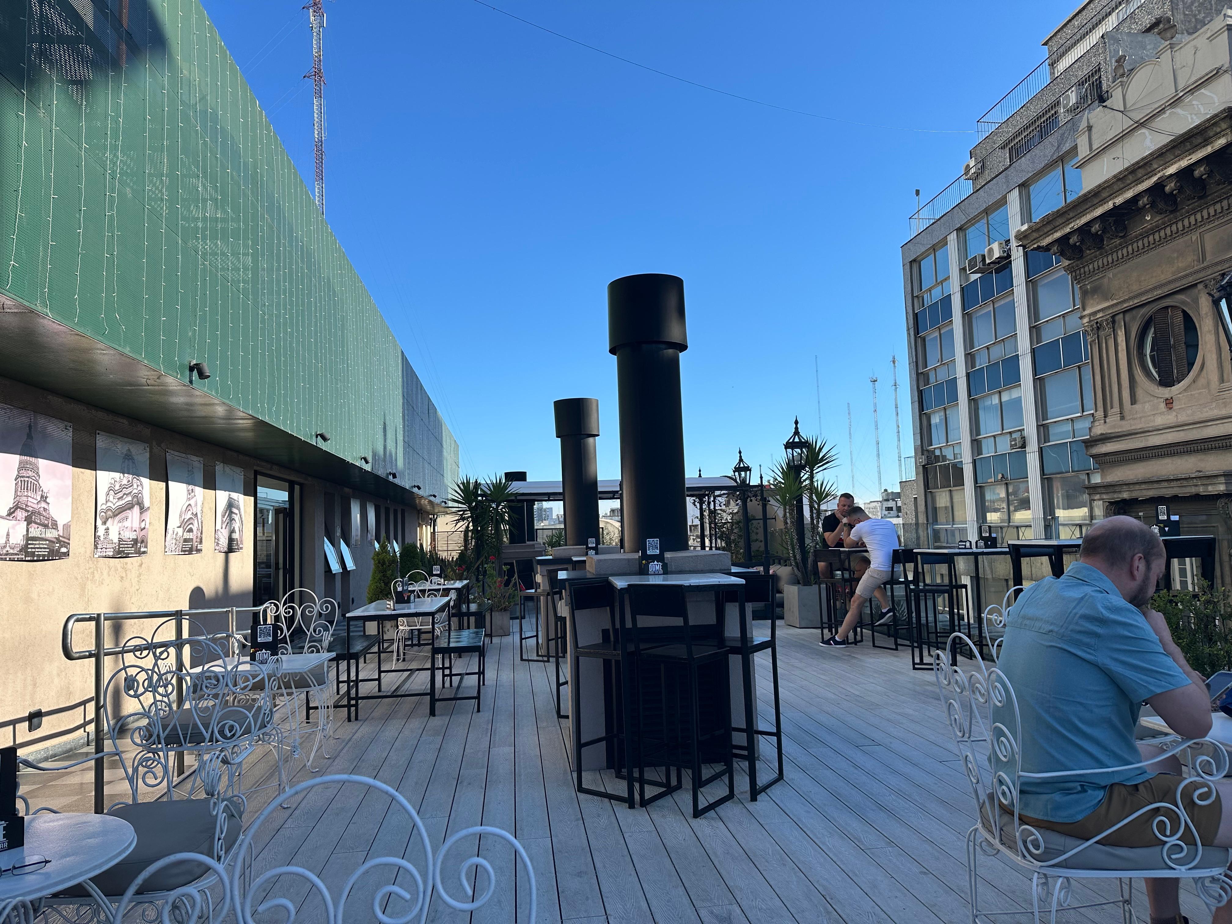 Rooftop bar