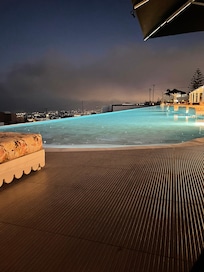 View from the pool by the Restaurant and Bar
