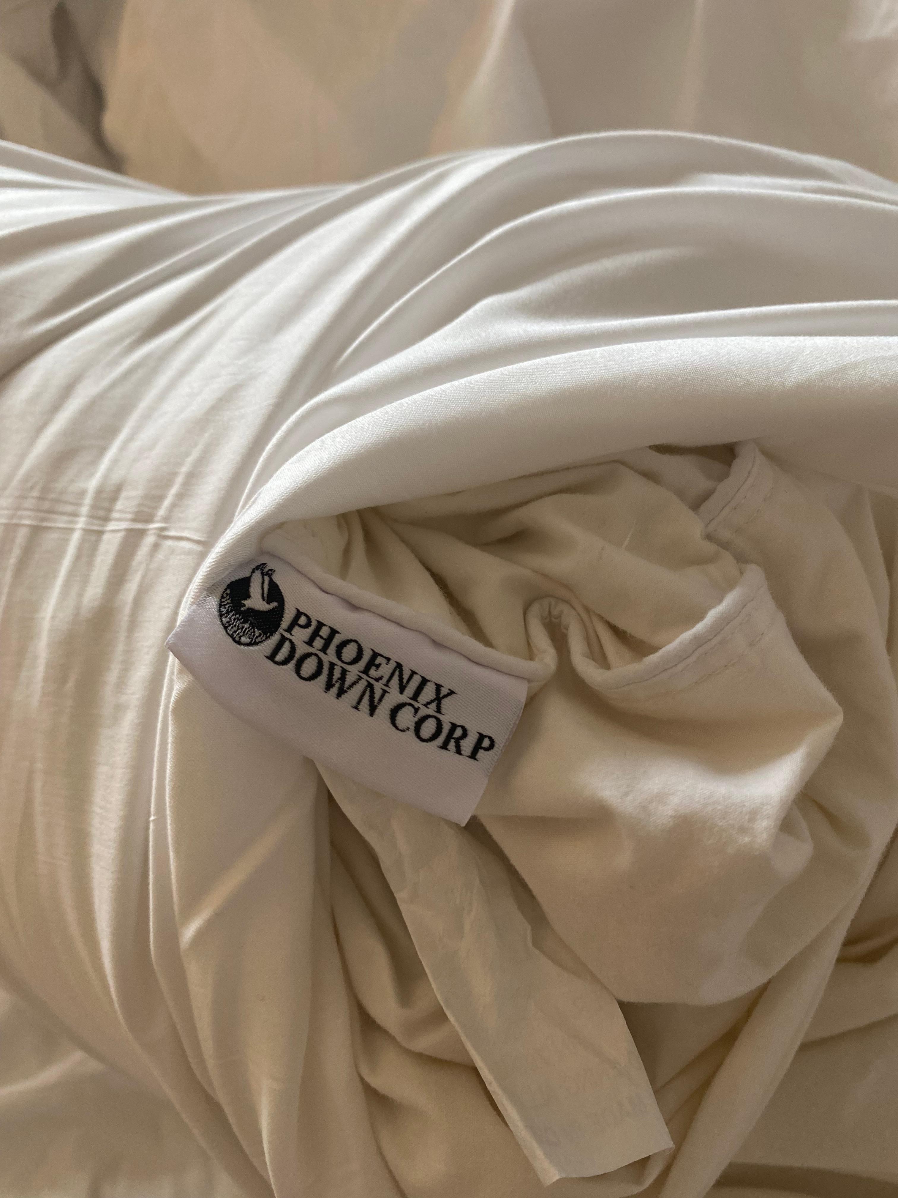 Literally the only picture we took of the hotel room. I’m telling you… awesome pillows. 