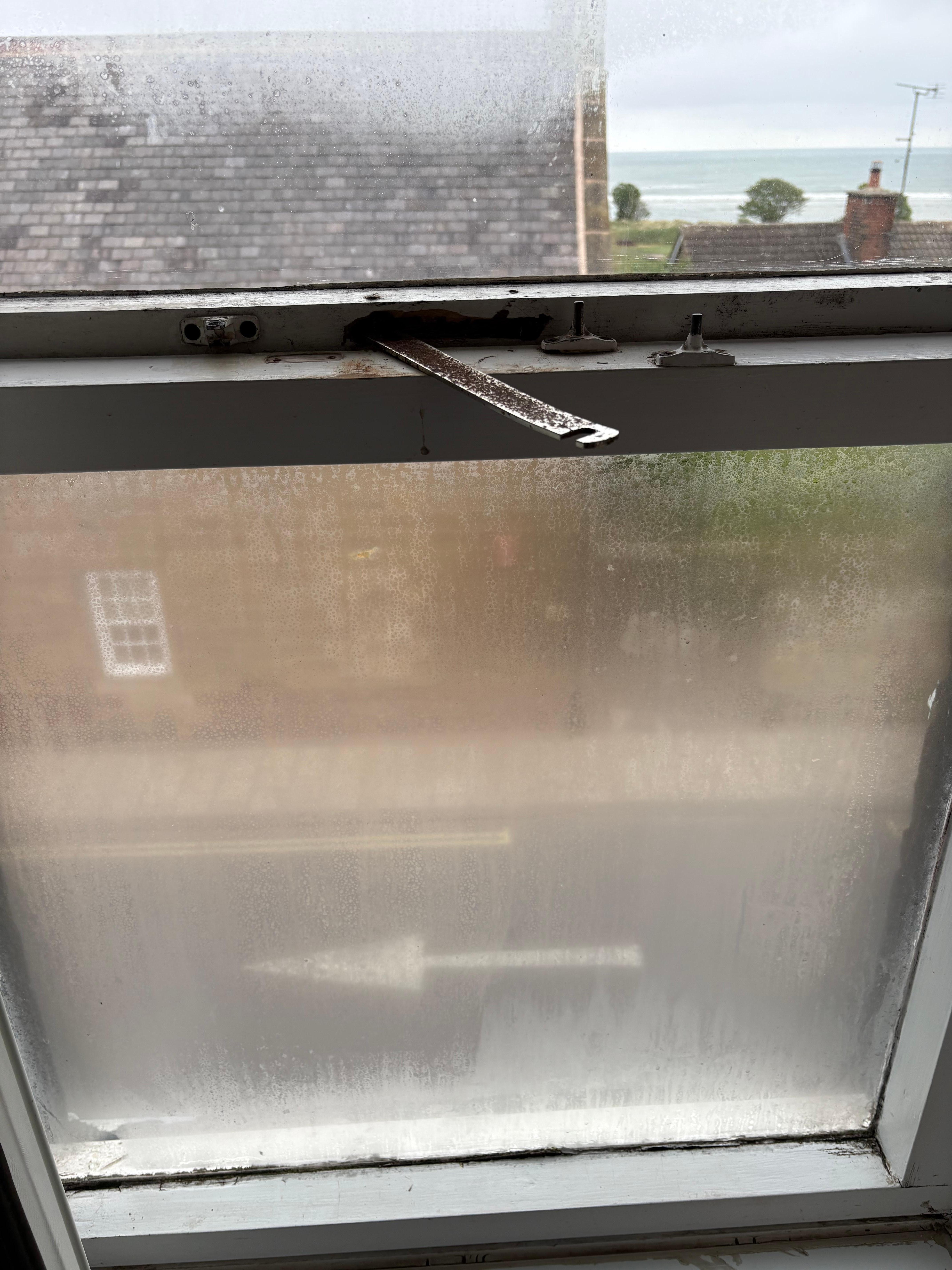 Window would not close properly 