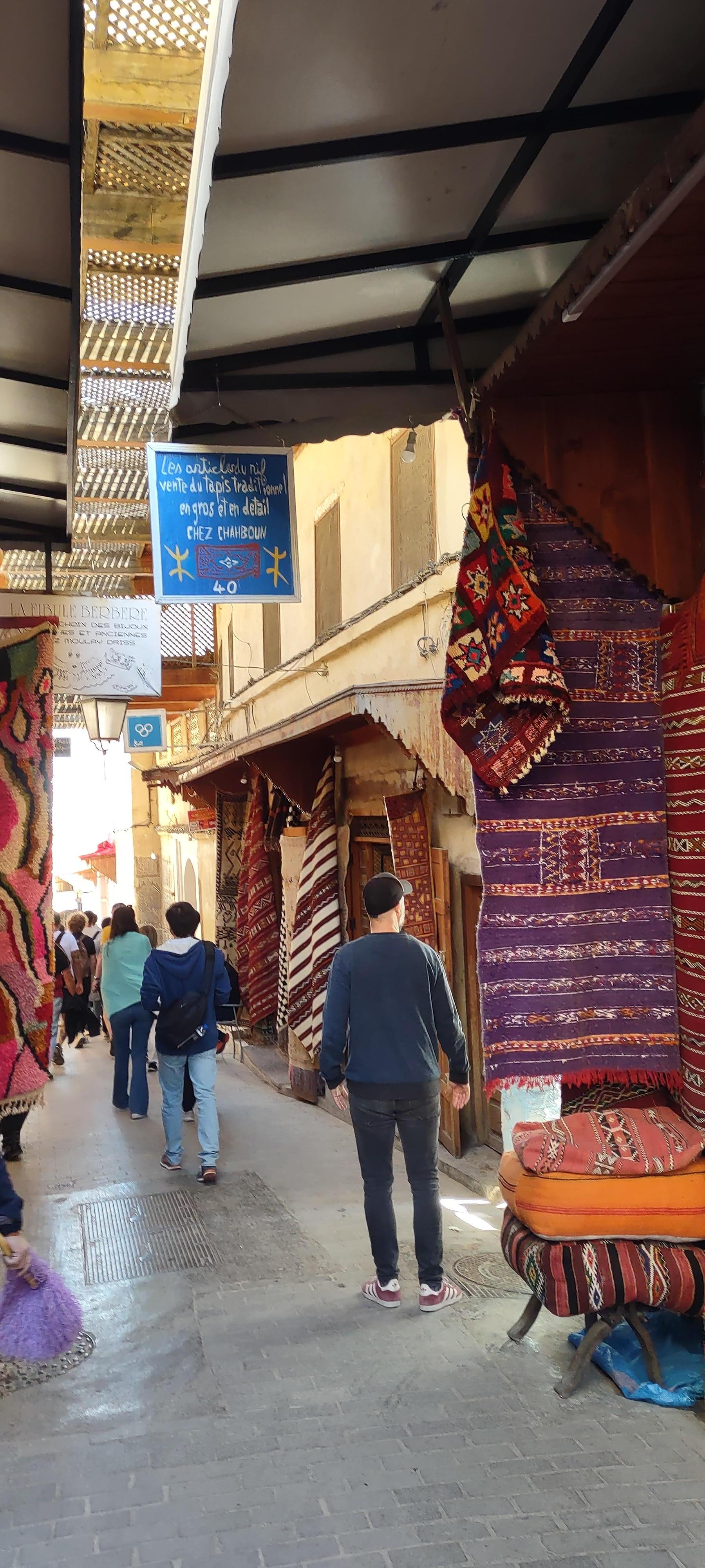 Medina entrance to Riad Sidrat in central location 