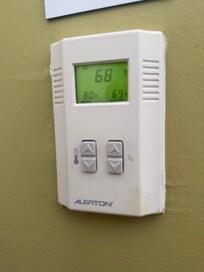 I lowered it as much as it would go yet the inside temp still only said 80.