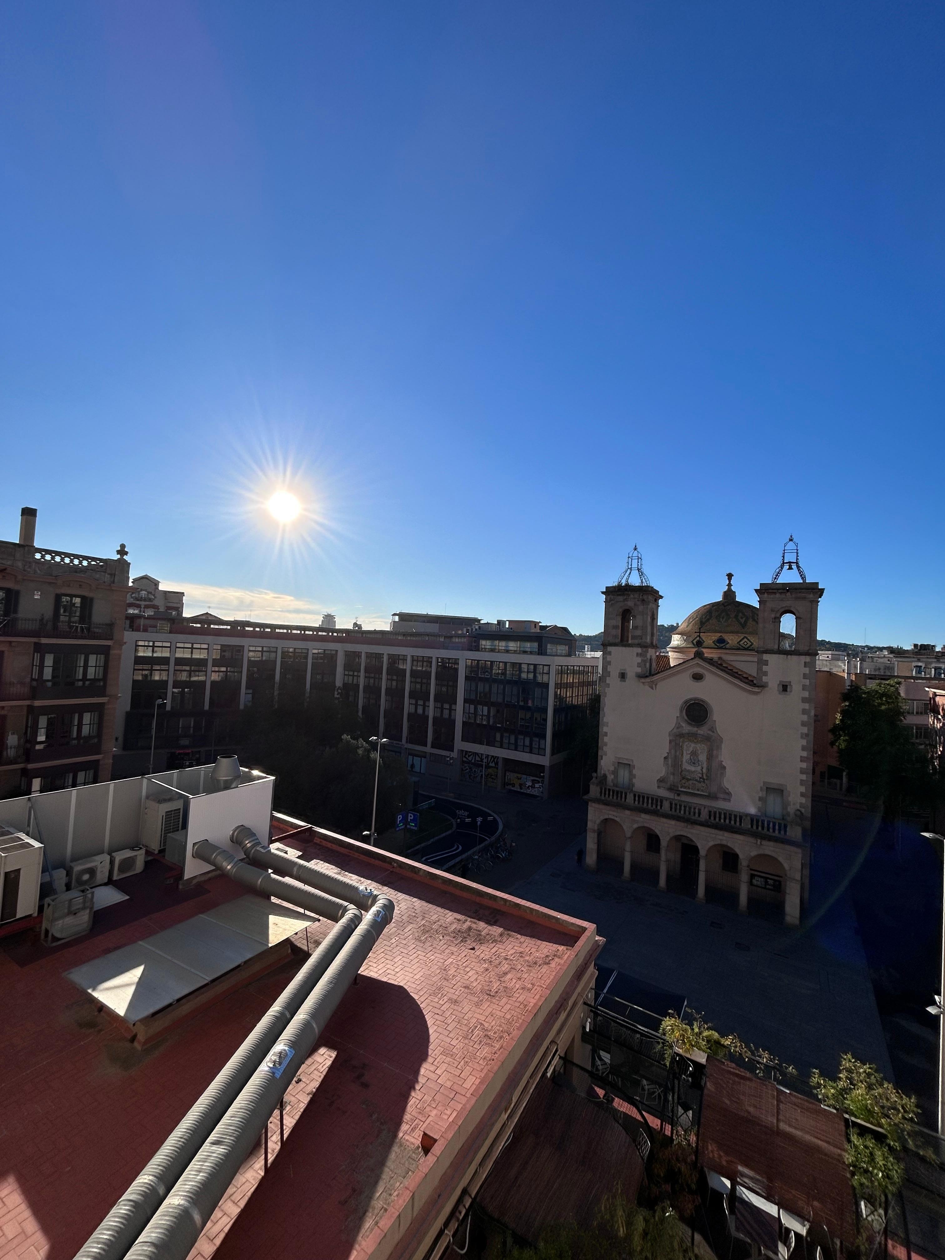 Vista da sacada do quarto