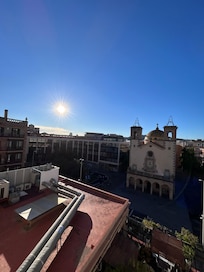 Vista da sacada do quarto