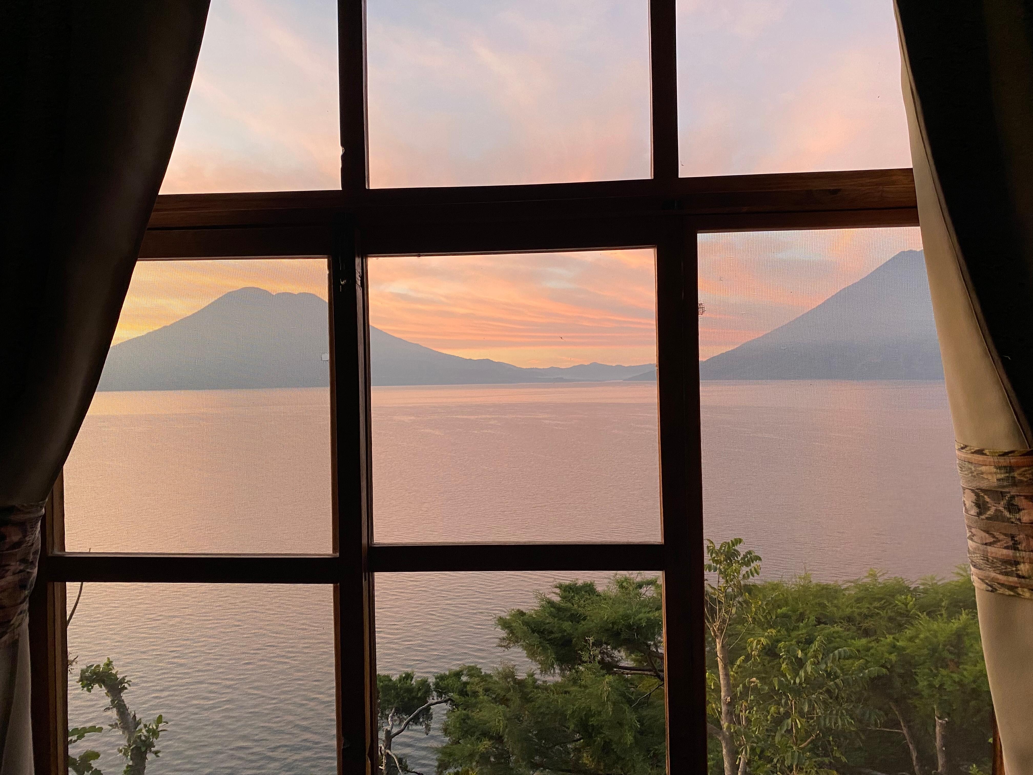 Sunrise from my bed