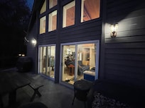 The main floor at night