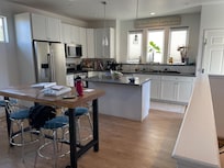 Open concept kitchen