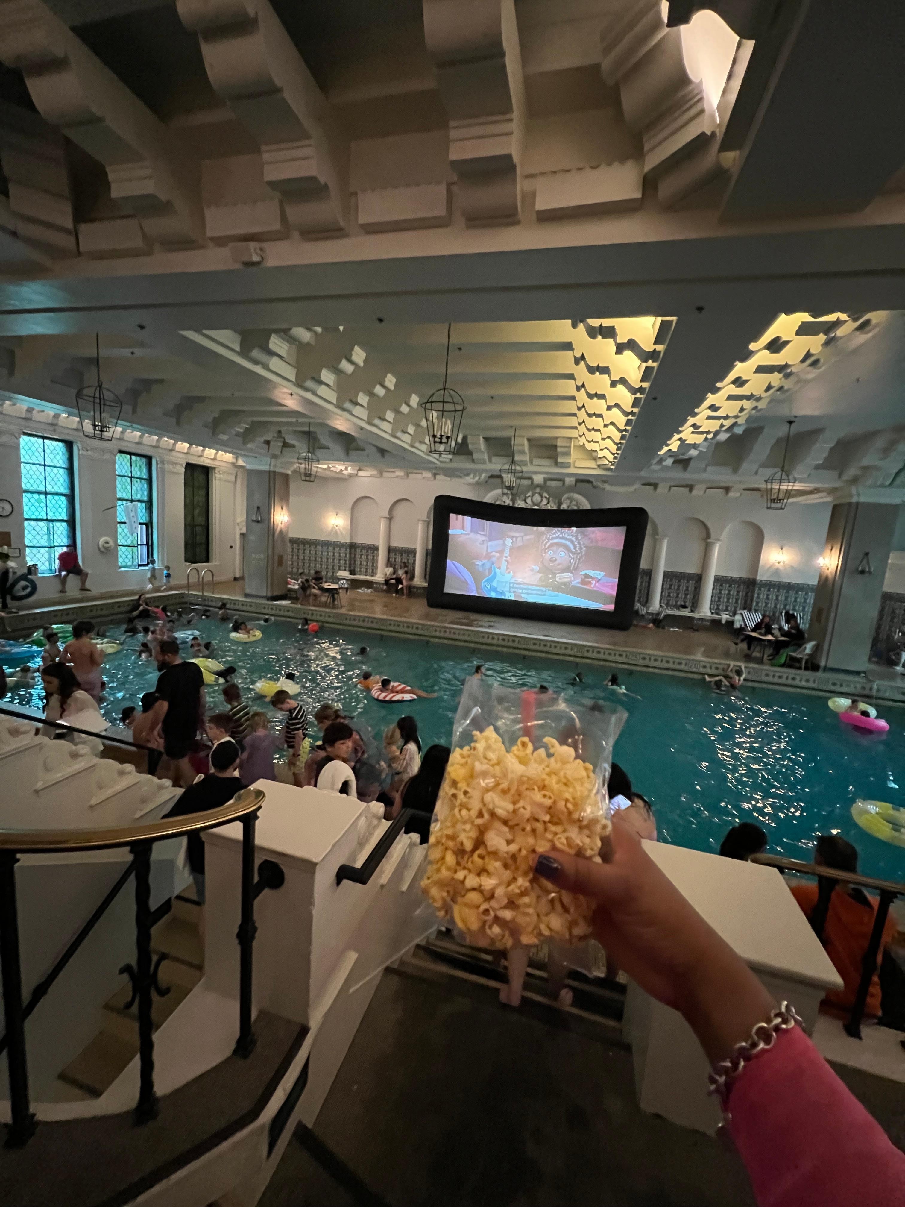 Saturday Movie night. Free Popcorn and lemonade 