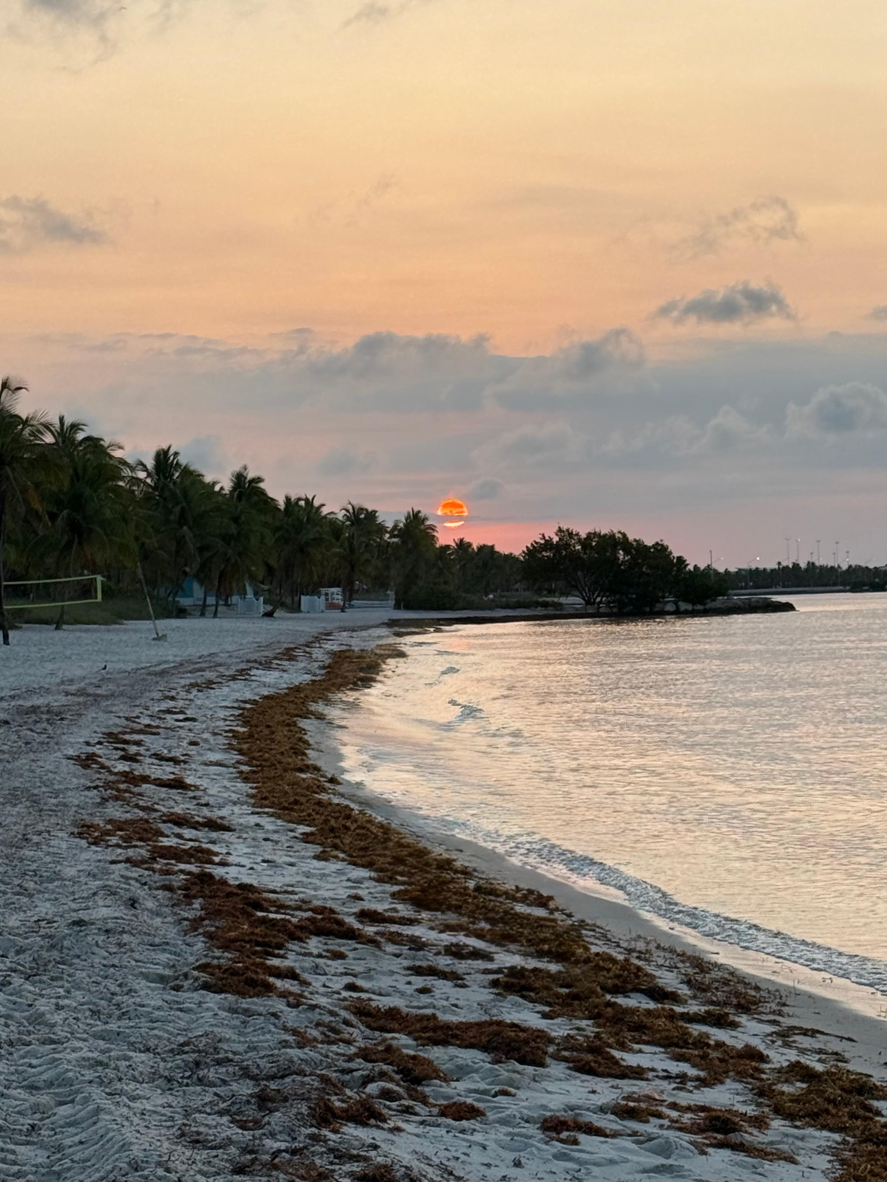 Beach sunrise 