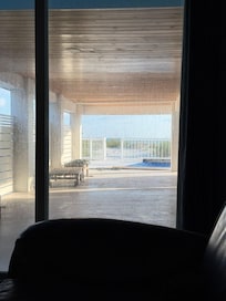 View from the couch