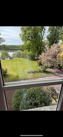 View of the river from my bedroom window…