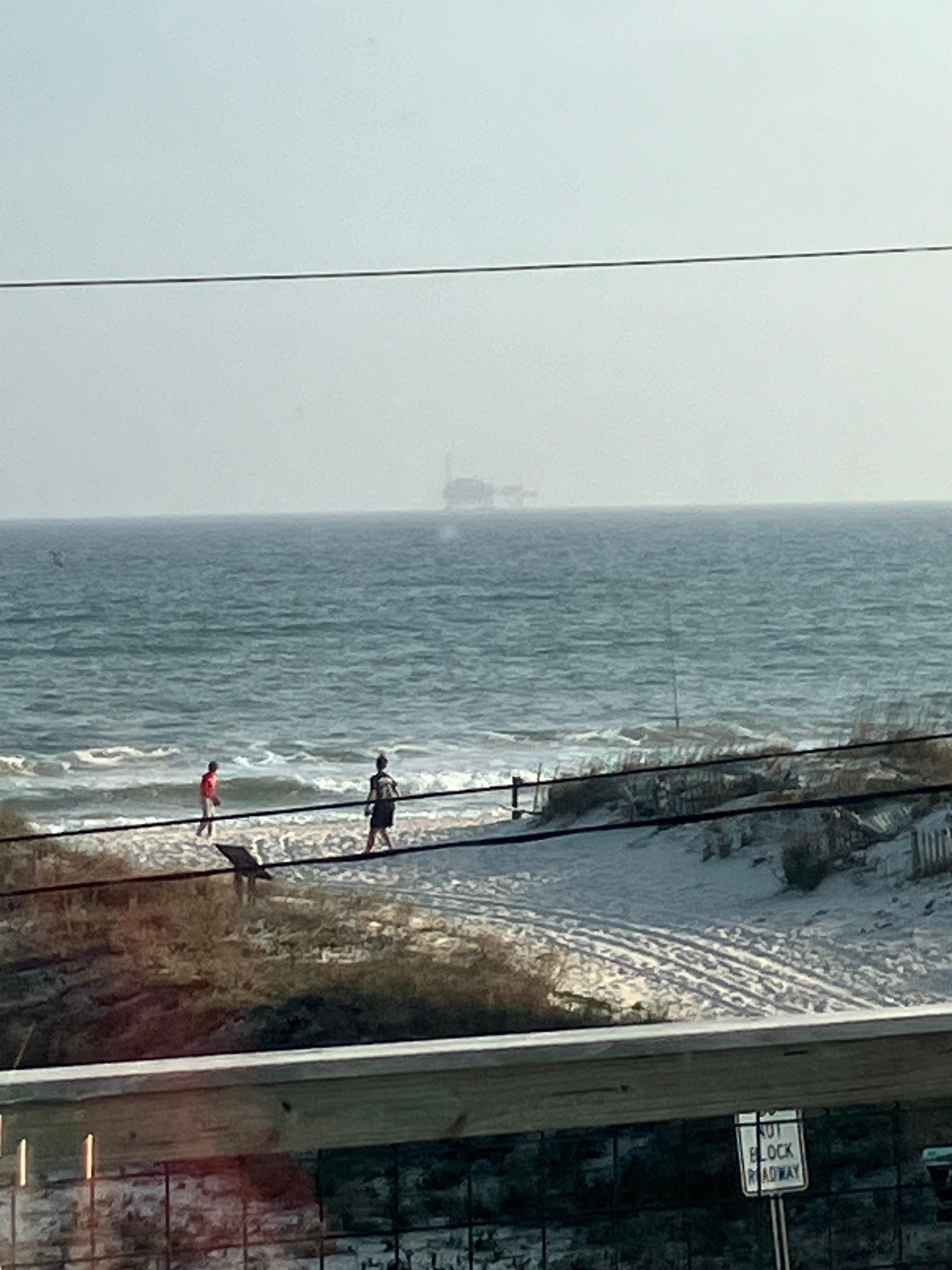 From first floor deck 