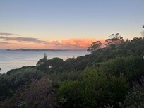 View from deck sunrise