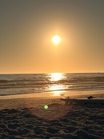 Grab some food, bottle of wine and enjoy this magnificent beach and sunset