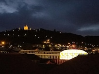 Vue du toit