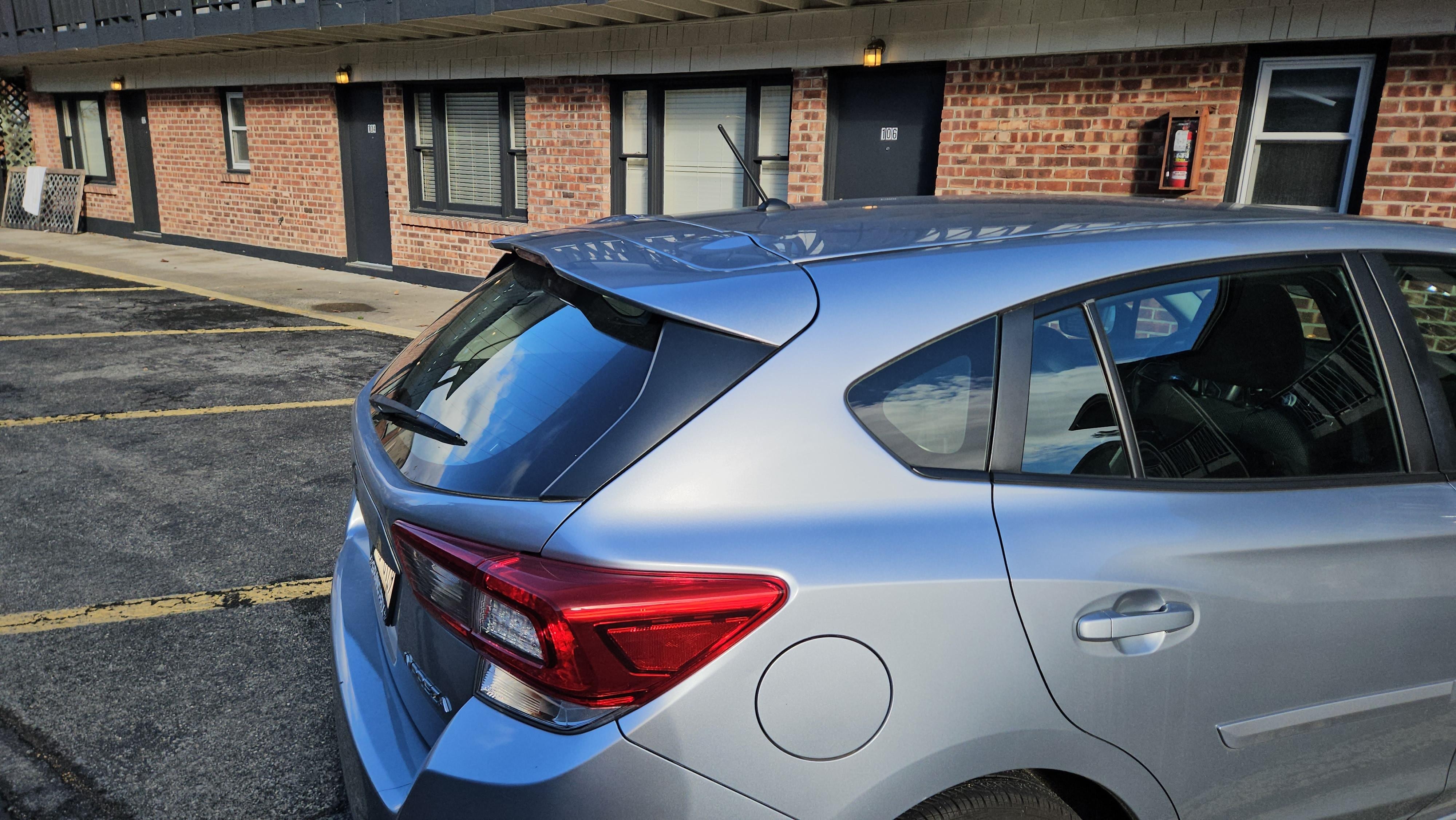 I was the only paying person. But saw a lot of squaters