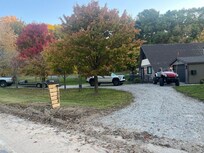 Toy friendly driveway.