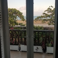 View from our room.