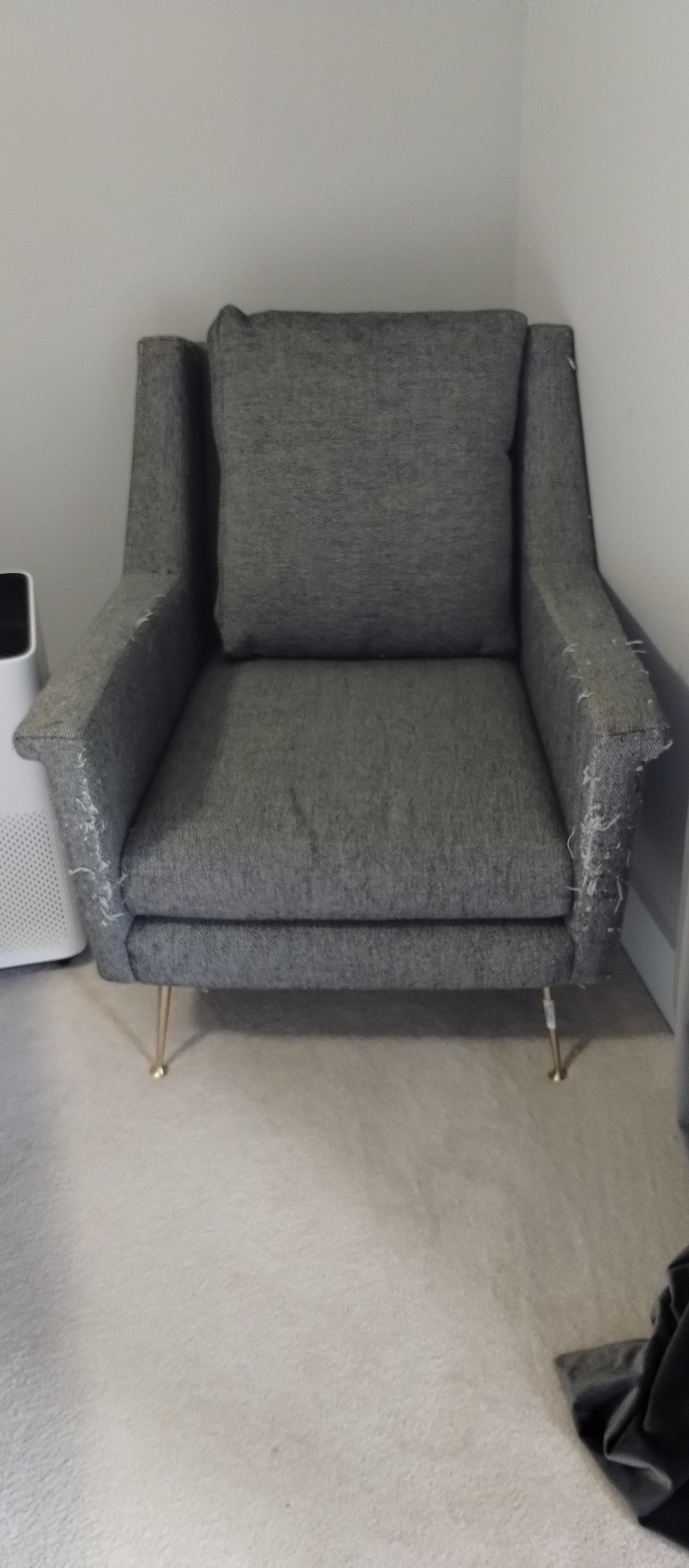 Cats damaged furniture 