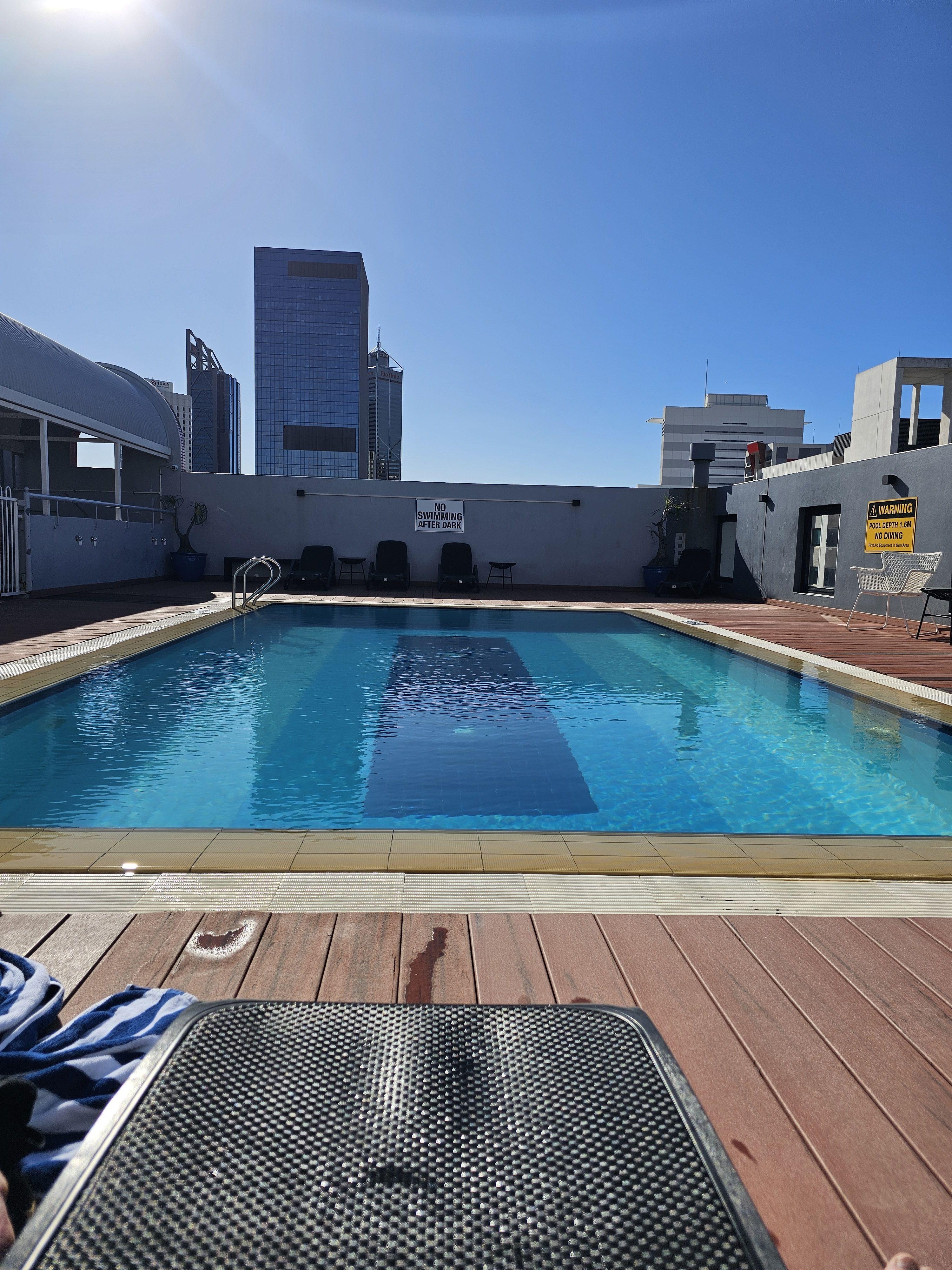 Rooftop Pool, a very nice facility to make use of during any stay at this hotel
