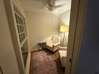 Great sitting room to read and relax.