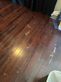 Dirty floor