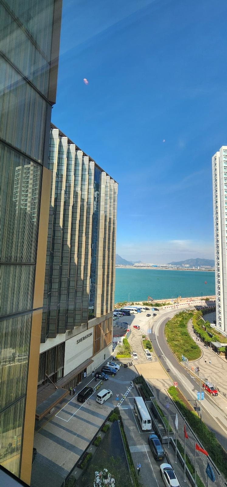 View from the room on 10th floor.