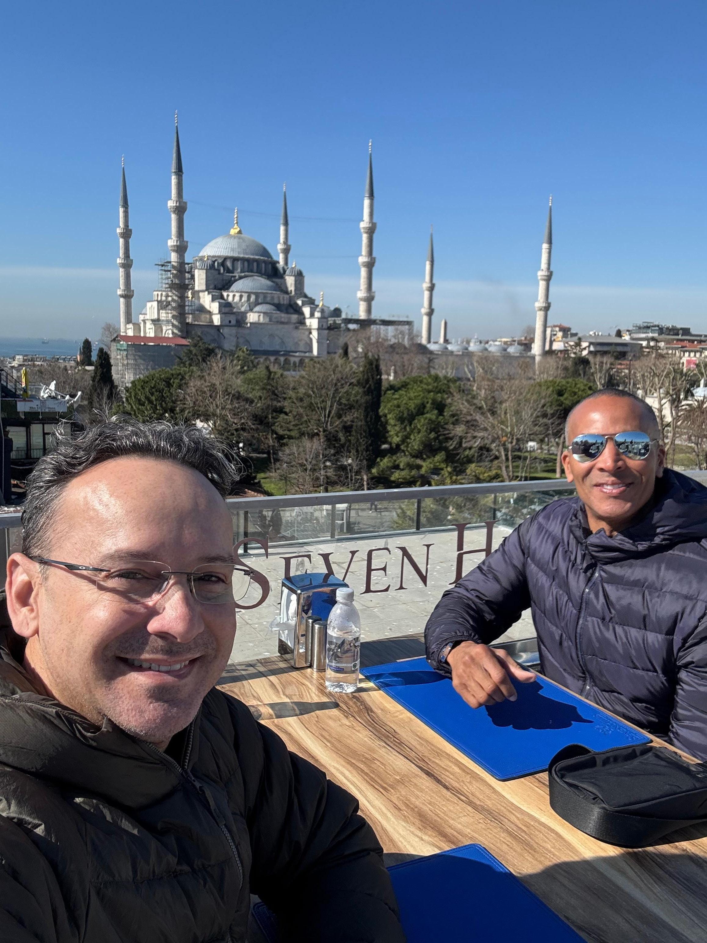 Seven Hills rooftop view can’t be beat!