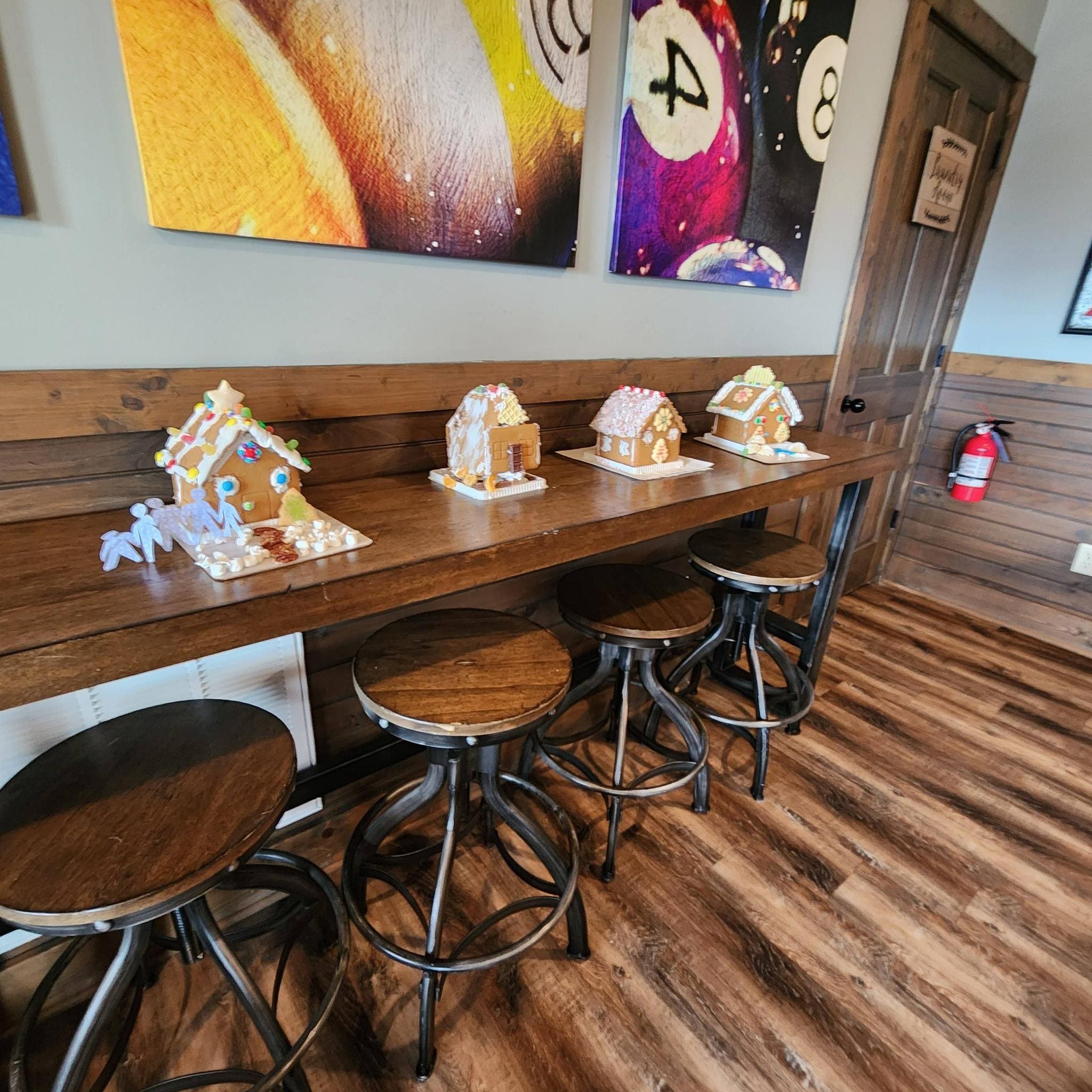 Plenty of room for a gingerbread house contest!