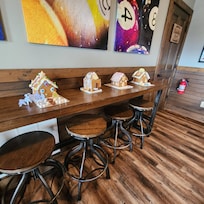 Plenty of room for a gingerbread house contest!