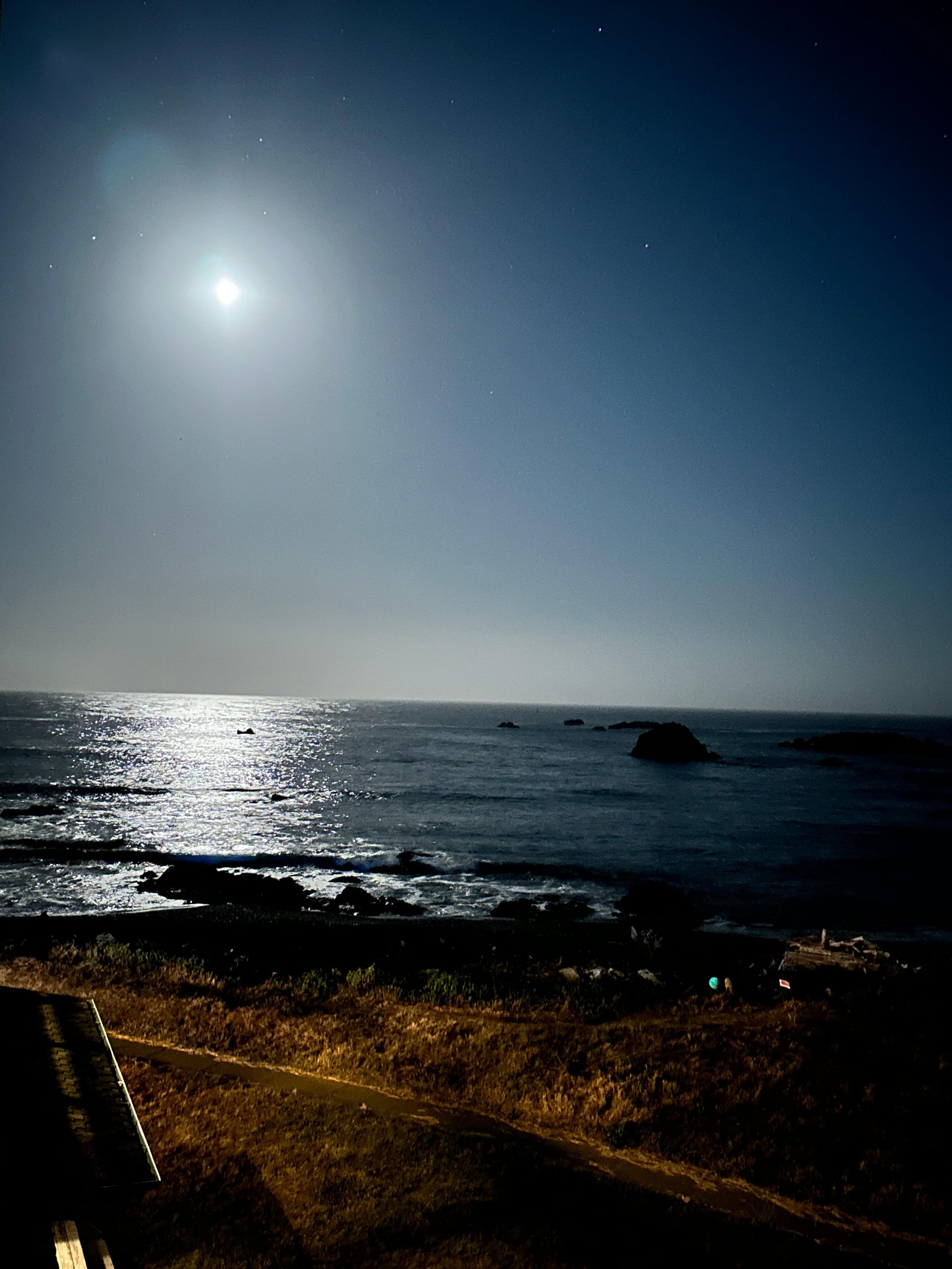 View from my room at night