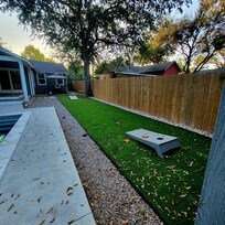 Cornhole, BBQ grill.