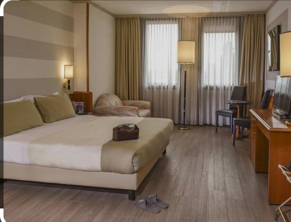 Not our room, but identical to ours 