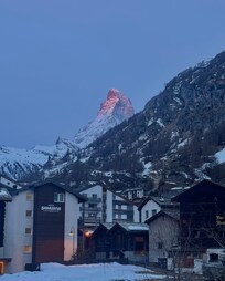 Sunrise view from our room