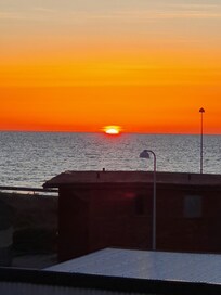 Solnedgang i Hirtshals.