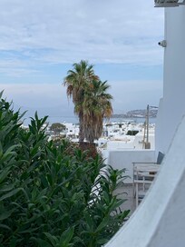 Vue du balcon de la chambre