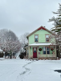 One of the many buildings part of the property.