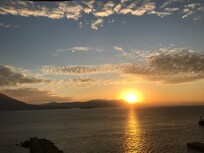 Amanhecer visto da sacada