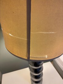 Brittle lamp shades