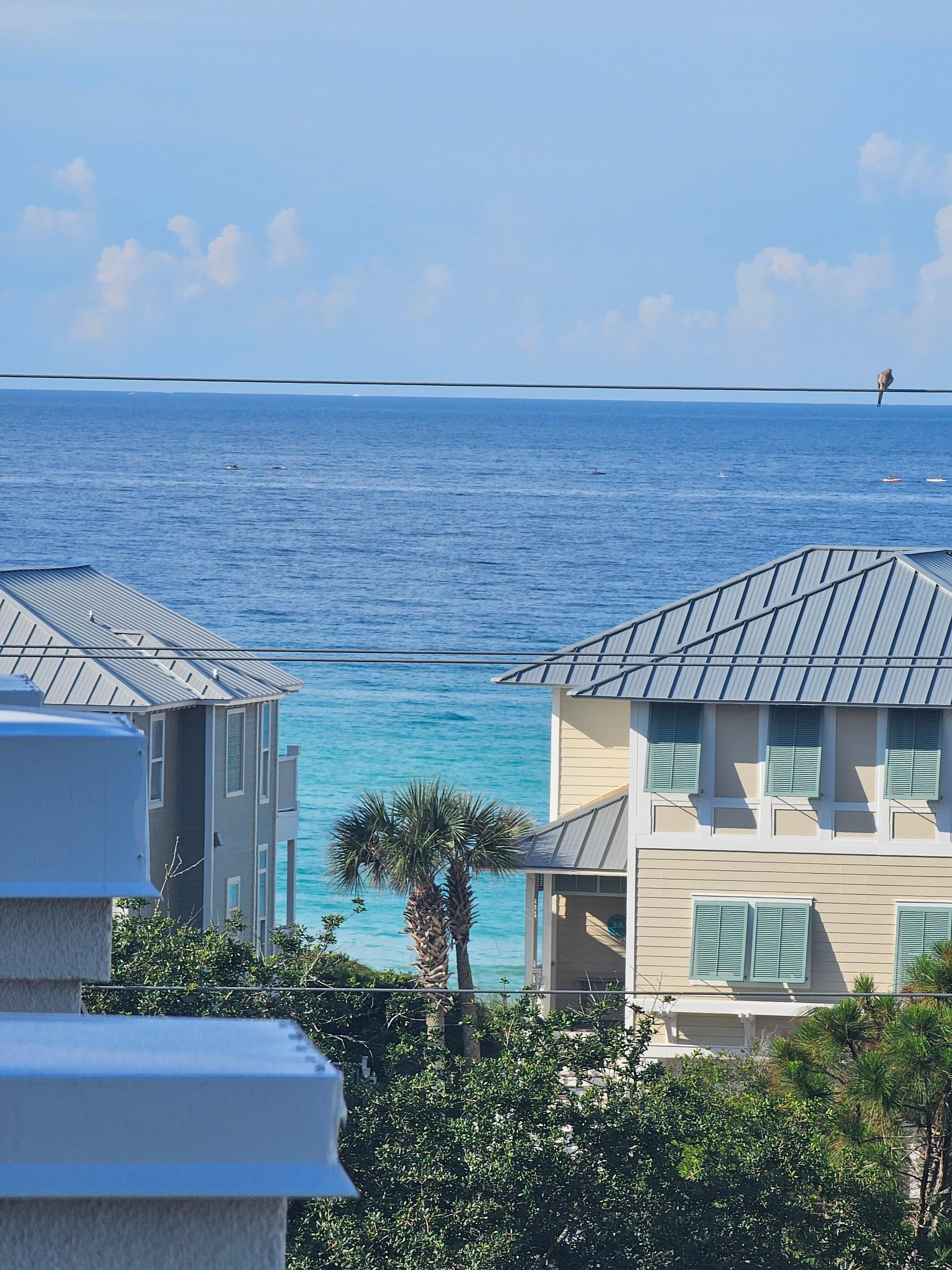 The view from the roof top 