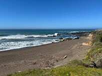 Moonstone beach across the street from the Inn