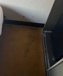 stains on the carpet