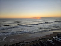 Sunrise from Oceanfront room at Home2