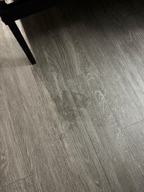 This is a big spill that really doesn’t show well in picture!