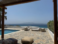 Superb views from the deck