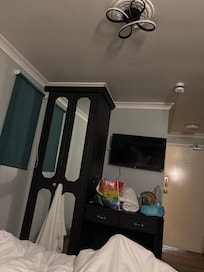 Old tired small room that is permanently SMELLY AND MUSTY